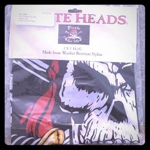 Pirate for life flag